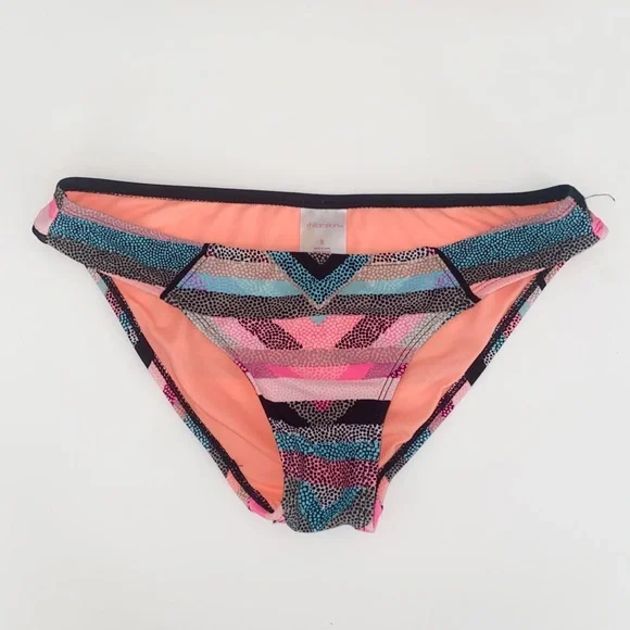 Xhilaration 2 pc swim bikini multicolor size S - Picture 4 of 8